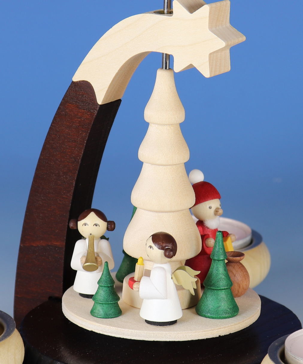 Christmas Pyramid (Medium)- Santa and Angels
